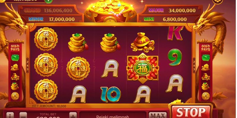 Sảnh slot machine được nhà cái thường xuyên update các tựa game hot nhất